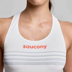 Saucony Damen Endorphin Singlet Cloud Hot