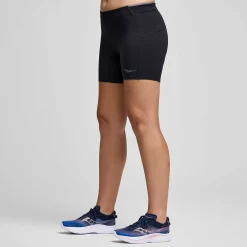 Saucony Damen Kinvara 5" Hot Short Black Discount