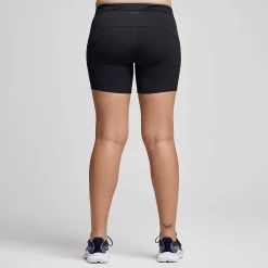 Saucony Damen Kinvara 5" Hot Short Black Discount