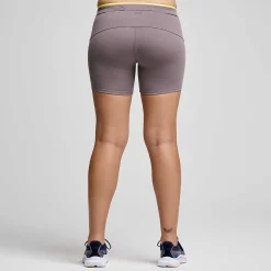 Saucony Damen Kinvara 5" Hot Short MetalHeather Best Sale