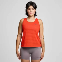 Saucony Damen Kinvara Tank Infrared Hot