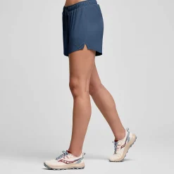 Saucony Damen Peregrine 4" Short Navy Fashion