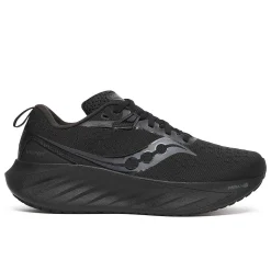 Saucony Damen Triumph 22 TripleBlack Cheap