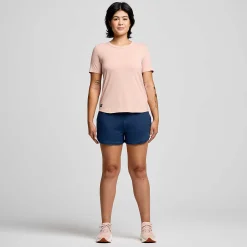 Saucony Damen Triumph Short Sleeve Lotus Online