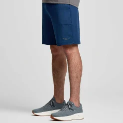 Saucony Herren Triumph 8" Short NavyHeather Flash Sale