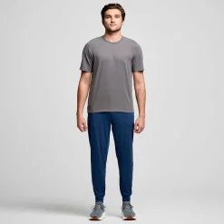 Saucony Herren Triumph Short Sleeve Carbon Shop