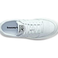 Saucony Jazz Court PU White Clearance